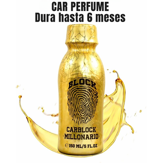 PERFUME PARA AUTO AROMA MILLONARIO CARBLOCK